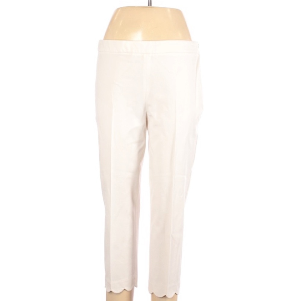 Talbots Capris with Scalloped Leg Detail